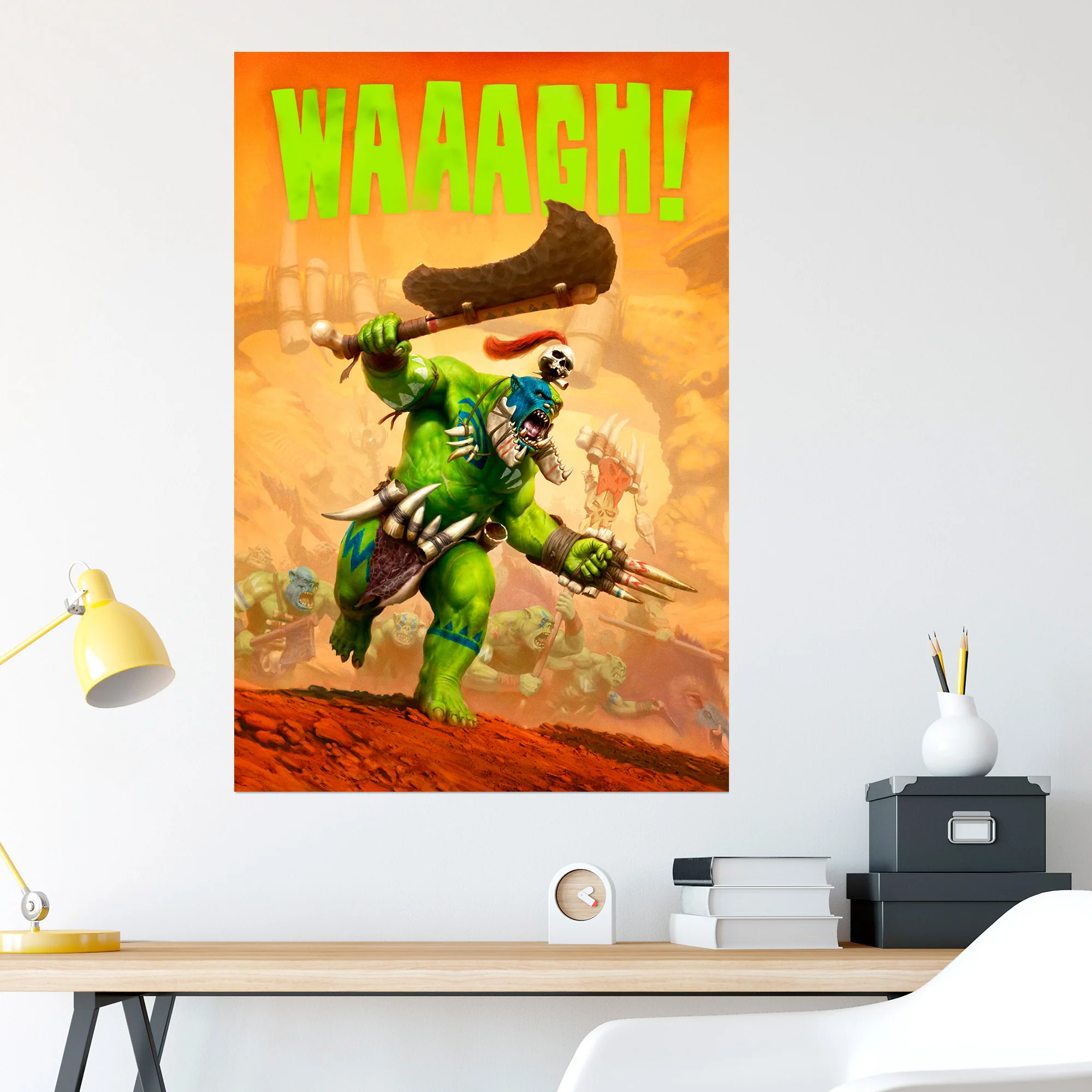 9961-orruk-warclans-bonesplitterz-slogan-poster-1.webp Orruk Warclans Bonesplitterz Slogan Poster